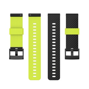 Bracelet de montre de remplacement en silicone 24mm pour <span class=keywords><strong>Suunto</strong></span> <span class=keywords><strong>7</strong></span> <span class=keywords><strong>Suunto</strong></span> Spartan <span class=keywords><strong>Sport</strong></span> - Product Image 1