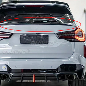สปอยเลอร์หลังคาร์บอนไฟเบอร์คุณภาพสูงและ FRP สีดำ สำหรับ BMW X3 G01 ฝาครอบท้ายรถยนต์ แต่งรถ - Product Image 6