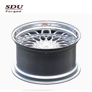 <span class=keywords><strong>Jantes</strong></span> à lèvres forgées professionnelles, roues personnalisées, brillantes, brillantes, 2 pièces, <span class=keywords><strong>jantes</strong></span> de voiture à plateau profond avec écrous dorées pour mb - Product Image 4