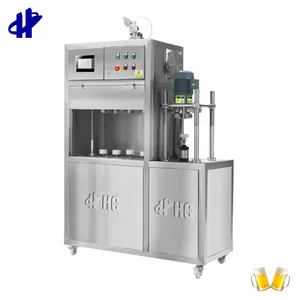 Semi-automatic Filling Can Beer 4 Heads Canning Filling Machine/Can Filling Machine For Beer