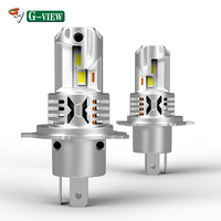 Nouveau design, mini taille, phare LED H4 8000LM, lumière LED de voiture 9005 9006, faisceau haut et bas, Canbus, phare LED H8, ampoule LED H7 pour voiture