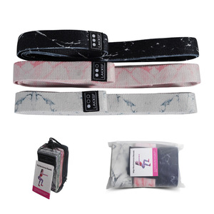 Đàn hồi kháng nặng Workout Vòng ban nhạc thiết lập cho sức mạnh đào tạo & Yoga căng thẳng kéo lên tập thể dục vải ban nhạc - Product Image 5