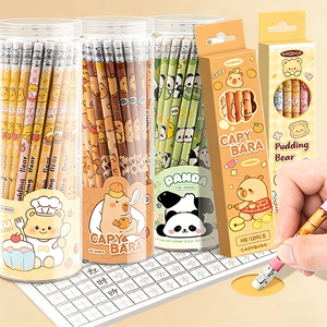 Set di Cancelleria con Capibara Cartoon, Set di Matite per Bambini, Regalo per <span class=keywords><strong>Disegno</strong></span> Scolastico - Product Image 4