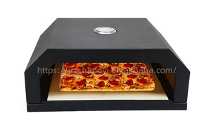 Mini-grille-pain portable <span class=keywords><strong>à</strong></span> granulés de bois BBQ grill au <span class=keywords><strong>feu</strong></span> de bois four <span class=keywords><strong>à</strong></span> pizza sans fumée extérieur - Product Image 4