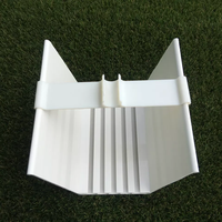 Gouttière UPVC de fraise de catégorie comestible de prix usine pour des serres agricoles de système de culture hydroponique dans l'usine agricole croissante