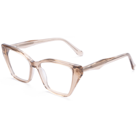 Lunettes de vue Elan Optical YB6208, monture complète œil de chat tendance, pour hommes et femmes, monture pour myopie, en acétate naturel sans peinture, parfumé