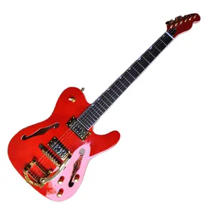 Flyoung Nhạc Cụ Trung Quốc Bán Chạy Guitar Điện Guitar Nhạc Cụ Dây Tele 6 Dây - Product Image 1