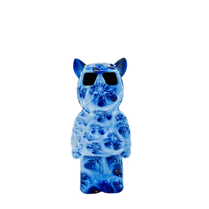 Venta caliente B9 altavoz hogar decorativo elegante graffiti impresión lindo perro de plástico mini altavoz inalámbrico Bluetooth altavoz - Product Image 3