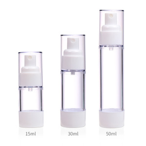 In stock, plastic pump <b>bottles</b>,15/30/50ml Vacuum emulsion pump <b>bottle</b> - Product Image 3