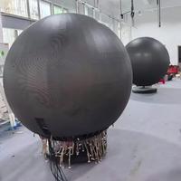 Креативный LED-экран необычной формы P2.5 GOB в виде сферы, LED-билборд в форме сердца, арт-инсталляция, LED-дисплей для туристических объектов