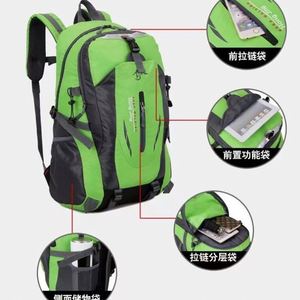 Mochila de Montañismo Promocional de 40L, Impermeable, para Viajes y Aventuras al Aire Libre - Product Image 2