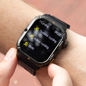 Reloj Inteligente AGM W3 con Linterna LED, Resistente al Agua 5ATM IP68, 100 Modos Deportivos, Llamadas Bluetooth, Reloj Inteligente Resistente 2025 para Hombre - Product Image 5