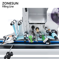 Ligne de production d'emballage et de remplissage de sachets de pâte avec pompe à engrenages servo ZONESUN ZS-FSL220