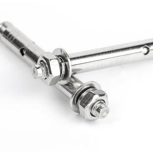 304/201 manga de acero inoxidable tipo mejorado pernos de anclaje de expansión M6 M8 M10 M12 M14 M16 anclajes de manga para bloque y ladrillo - Product Image 4