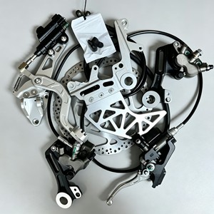 Plaquettes <span class=keywords><strong>et</strong></span> disques de frein <span class=keywords><strong>avant</strong></span> <span class=keywords><strong>et</strong></span> arrière, pièces de rechange compatibles avec la moto électrique tout-terrain Surron Ultra Bee - Product Image 5