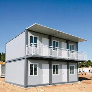 Récipient de dortoir pliable à assemblage rapide de villa en acier portative pour le panneau sandwich construit par centres commerciaux d'hôtels de bureau d'école - Product Image 3