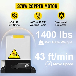 Ứng Dụng Điều Khiển Nhiệm Vụ Nặng Nề 1500Kg Cửa Nhà Để Xe Cửa Tự Động Nhà Khai Thác Cửa Trượt Động Cơ Điện Cửa Trượt Mở - Product Image 3