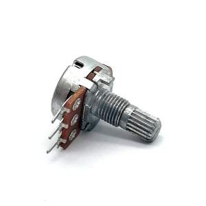 WH148 B0.1K B0.5K B1K B2K B5K B10K B20K B50K B100K B500K B1M 15 مللي متر/20 مللي متر رمح حجم تحكم واحدة/المزدوج ستيريو الجهد - Product Image 4