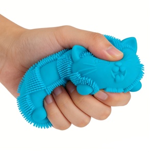 Cute Pet <b>Squeezing</b> Stress Relief Toy Cat Shaped Stress Relief <b>Ball</b> Explosive Fingertip Toy - Product Image 1