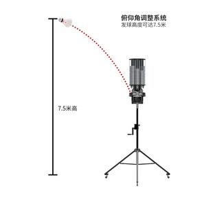 PB6001 Automatic <b>Badminton</b> Serve Machine Adjustable Training Equipment For <b>Badminton</b> Practice With Programmable Settings - Product Image 2