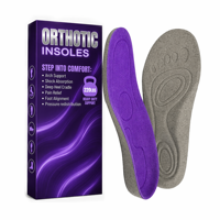 Semelles Ergonomiques en PU avec Supports d'Archéterie et Absorption des Chocs, Inserts Orthopédiques Respirants en Nid d'Abeille pour Chaussures de Travail