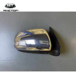 Precio de fábrica de piezas automotrices, espejo lateral Hilux Vigo, modelo 2012, espejo lateral cromado negro. - Product Image 1