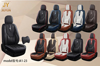 Juego completo de fundas de asiento de coche deportivo de lujo, funda de asiento de coche de cuero de PVC/PU para vehículos Toyota