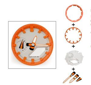 GA2100 Montre Cadran + Heure Créateur + Anneau + Aiguilles pour <span class=keywords><strong>G</strong></span> <span class=keywords><strong>Shock</strong></span> GA-<span class=keywords><strong>2100</strong></span>/2110 Montre Pièce Modification Remplacement - Product Image 1