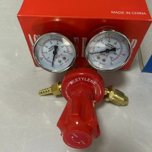 Régulateur de pression d'oxygène à fil externe tout en cuivre G5/8 à denture inversée, manomètre de propane, fournitures de soudage et de brasage, exporté vers l'Afrique - Product Image 4