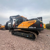 Excavatrice sur chenilles Hyundai HX220 HX220L HX220NL HX220AL HX220HD d'origine, 22 tonnes, engin de construction avec moteur puissant