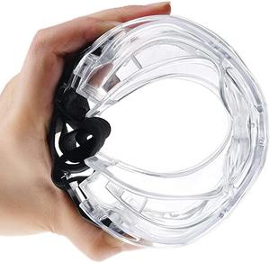 WejumpPC耐衝撃安全ゴーグルフィットオーバープラスチック保護安全メガネゴーグル、調節可能なストラップ付き - Product Image 3