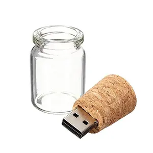 Дрифт-бутылочка, бутылочки желаний, деревянная флэш-память, флешка, деревянная флэш-карта usb 3,0, 4 ГБ, 8 ГБ, пробковая USB-карта памяти