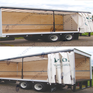 Remorque <span class=keywords><strong>de</strong></span> cargaison conteneur porte joint rideau côté remorque pièces robuste sangles à cliquet pvc bâche bâche <span class=keywords><strong>crochet</strong></span> bâche - Product Image 5