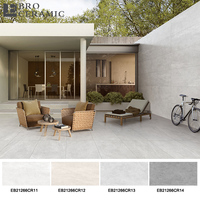 Dalles de sol extérieures antidérapantes 60x120, couleur blanche, aspect grès, 20 mm, pavés extérieurs