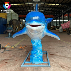 3D trong nhà/ngoài trời cơ khí animatronic gai cá heo biển mô hình động vật cho trung tâm mua sắm không gian công cộng phiêu lưu công viên - Product Image 4
