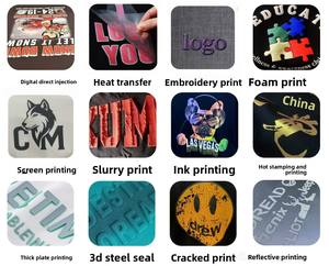 Футболки для дома с круглым вырезом, больших размеров, из хлопка и шелка, с логотипом под заказ, устойчивые к сминанию, в парном стиле - Product Image 5