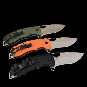   Navaja plegable de acero, hoja plegable, para camping, portátil, de bolsillo, con anzuelo para pescar, para supervivencia al aire libre, mini navaja - Product Image 2