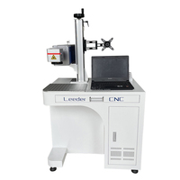 Petite machine de marquage laser à fibre 20W pour gravure sur métal et bois de type table