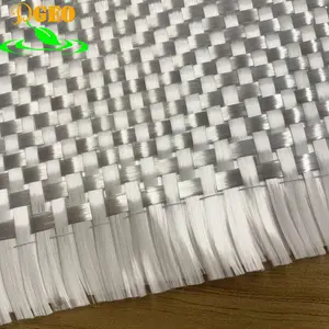 Tecido de fibra de vidro para tecelagem manual, tecido liso para fibra de vidro