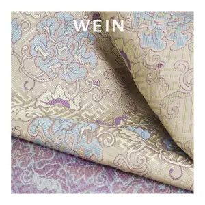 WI-ZP Wholesale Brocade Jacquard Fabric Jacquard Silk Fabric Jacquard Satin Fabric For Clothing