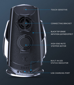 Support de téléphone de voiture Q3 avec <span class=keywords><strong>chargeur</strong></span> sans fil 15W, charge rapide, <span class=keywords><strong>induction</strong></span> intelligente, support de voiture cadeau pour SUMSUNG - Product Image 6