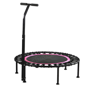 Thiết kế mới có thể gập lại Mini Thể dục dụng cụ thể dục Trampoline với bọt điều chỉnh xử lý trong nhà/ngoài trời tập luyện cho người lớn - Product Image 4