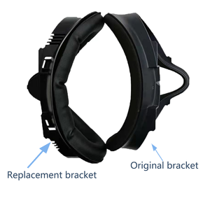 Accesorios VR 6 en 1, cubierta nasal de bloqueo de luz de espuma PU transpirable mejorada, Soporte de interfaz Facial <span class=keywords><strong>para</strong></span> Meta <span class=keywords><strong>Quest</strong></span> <span class=keywords><strong>2</strong></span> - Product Image 4