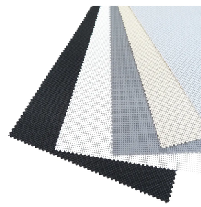 Vente en gros de tissus pour stores enrouleurs en polyester Tissu pour rideaux en perspective pour pare-soleil Tissus de protection solaire pour stores enrouleurs de fenêtre - Product Image 1