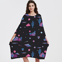 Pyjamas en bambou doux d'usine d'origine à manches longues T-Shirt surdimensionné de nuit vêtements de nuit robe de nuit chemises de nuit pour femmes t-shirt de nuit