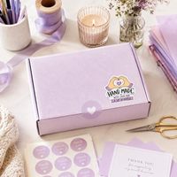 Autocollants faits à la main avec amour et beaucoup de soin, forme irrégulière, impression numérique sur papier, étiquettes artisanales durables pour cadeaux