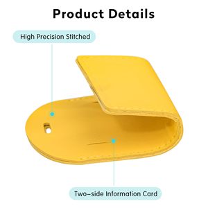 ป้ายชื่อกระเป๋าเดินทางสร้างสรรค์สำหรับใส่กระเป๋าเดินทางพวงกุญแจสำหรับใส่บัตรผ่านขึ้นเครื่องระบุกระเป๋าเดินทาง - Product Image 4