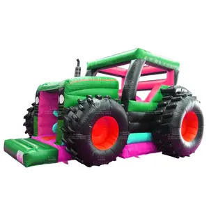 WINSUN New design tractor Model Inflatable Bounce House commercial inflatable bouncy Jumping House Moonwalk Inflatable Bouncer