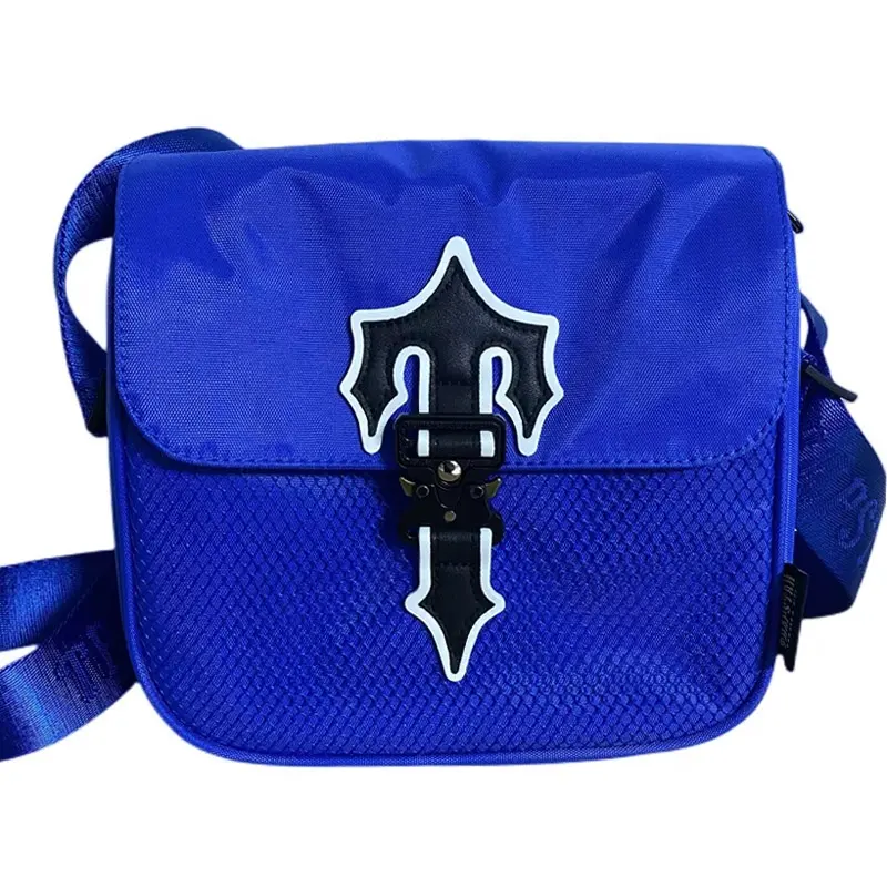 High Street Trend Women Messenger Trapstar Bag Blue Men Shoulder Wallet borsa a tracolla di alta qualità