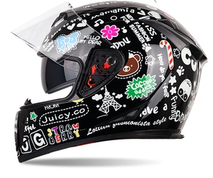 Graffiti Motorcycle Helmets - Unique and Durable Designs